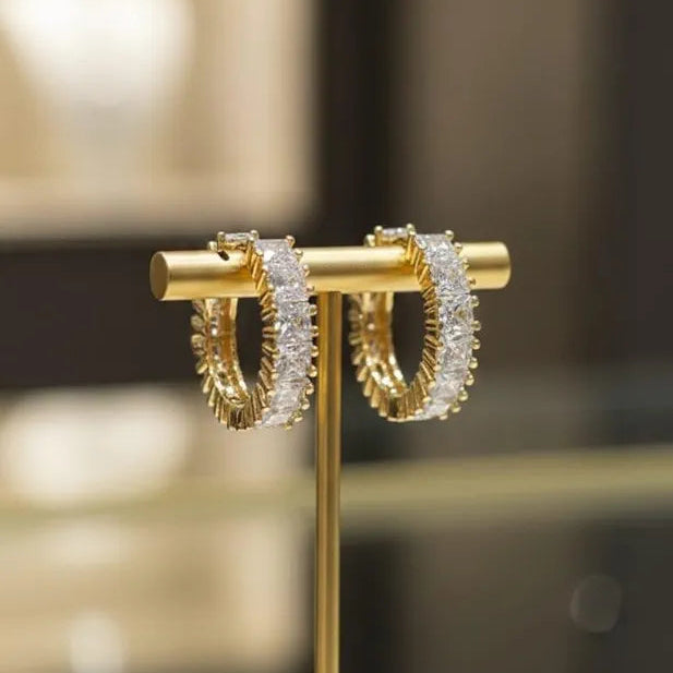 Zircon 18k Stainless Steel Xuping Earing