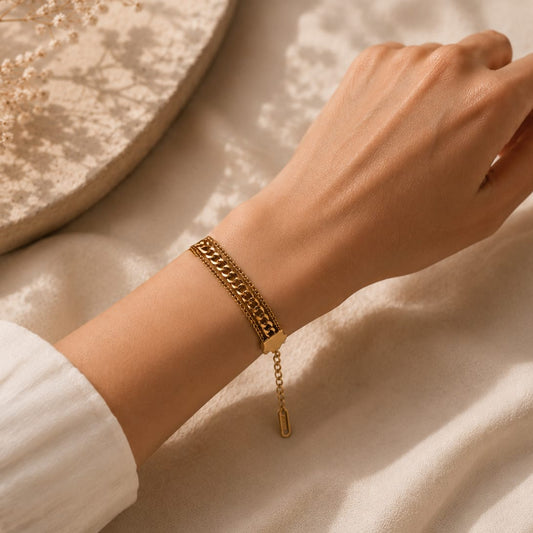 Gold bracelet