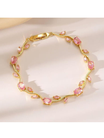 Pink Tulip Bracelet