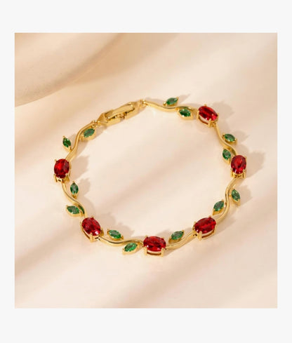 Pink Tulip Bracelet
