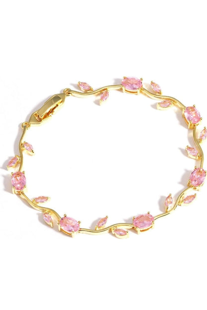 Pink Tulip Bracelet