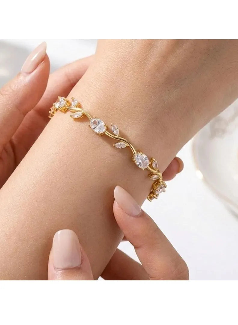 Pink Tulip Bracelet