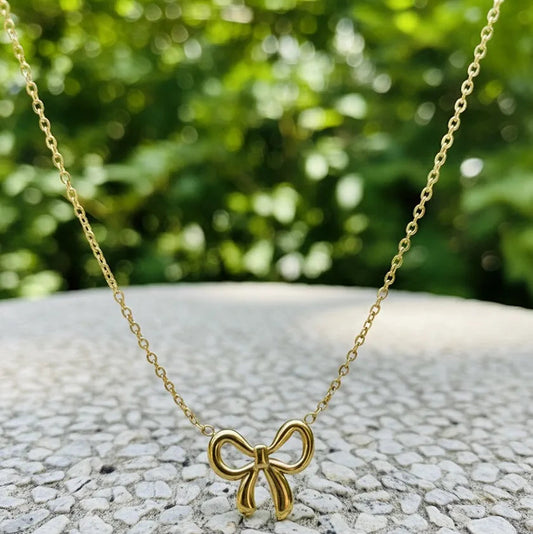 Golden Stainless Steel 18k Gold Plated Chain Pendent For Women