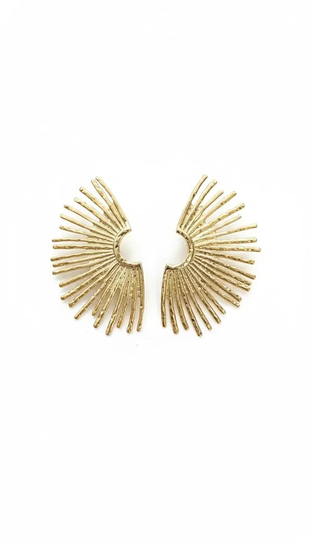 WINGS EARINGS 18k Gold Plated Stainless Steel