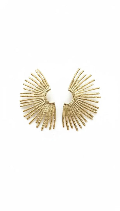 WINGS EARINGS 18k Gold Plated Stainless Steel